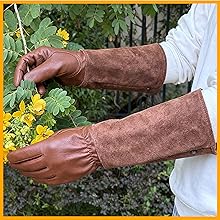 Thorn Proof Leather Gardening Gloves