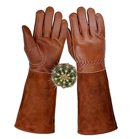 Thorn Proof Leather Gardening Gloves